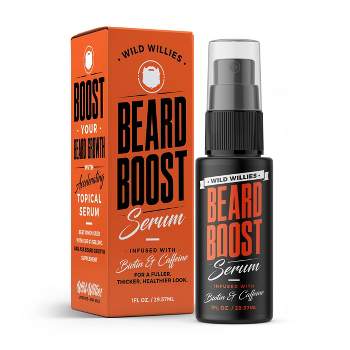 Wild Willies Beard Boost Serum - Unscented - 1 fl oz