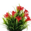 Unique Bargains Artificial Plants Spring Grass with Lily Blossoms Plastic 3.07"x3.07"x7.48" 1 Pc - 4 of 4