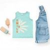 The Juniper Shop Smile Daisy Toddler Tank - 4 of 4