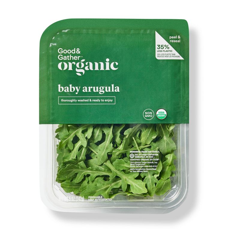 Organic Baby Arugula - 5oz - Good &#38; Gather&#8482;, 1 of 6