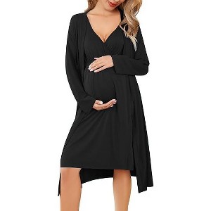 nursing friendly black tie dress Black Maternity Dress > Nursing Friendly – Angel Maternity USA
