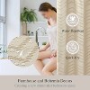 LunaLulinlk Beige Shower Curtains - 2 of 4