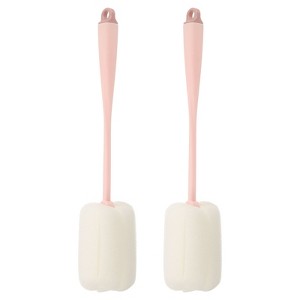 Unique Bargains Sports Bottles Coffee Mugs Cleaning Sponge Soft Brushes 2 Pcs - 1 of 4