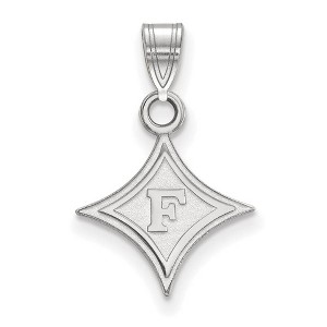 Black Bow Jewelry 14k White Gold Furman Paladins NCAA Small Pendant - 1 of 3