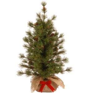 3' Unlit Bristle Cone Pine Artificial Christmas Tree - National Tree Company - 1 of 3