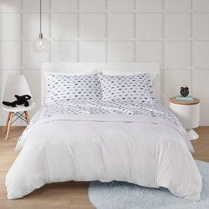 Wrinkle-Free Novelty Printed Microfiber Sheet Set for Kids - 1 of 4