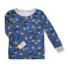 Sleep On It Infant & Toddler Boys 2-Piece Super Soft Jersey Snug-Fit Pajama Set with Matching Socks - image 2 of 4