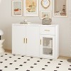 Bella Depot 47.24''W Storage Cabinet Sideboard with Doors - 4 of 4
