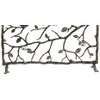 SPI Home Bird & Branch Firescreen – Decorative Cast Metal Fireplace Screen with Nature Motif for Indoor Hearth or Living Room Decor - 3 of 3