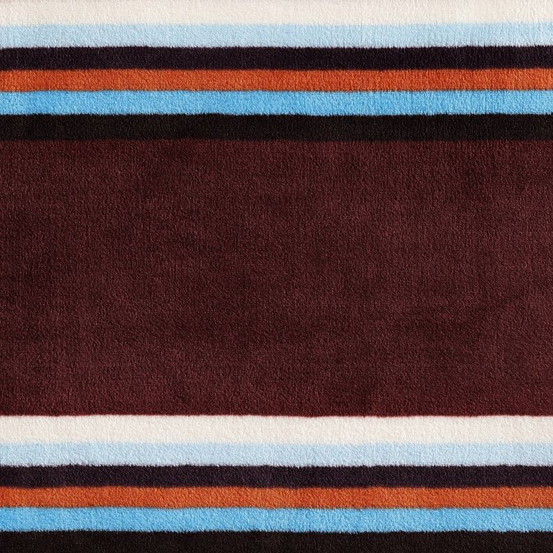 Wrangler Western Saddle Stripe Red Twin Blanket, 5 of 8