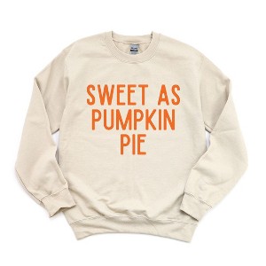 Simply Sage Market Women's Graphic Sweatshirt Sweet as Pumpkin Pie - 1 of 4