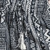 Women's Geometric Tassel Tie Tapered Leg Pants -Cupshe - 3 of 4