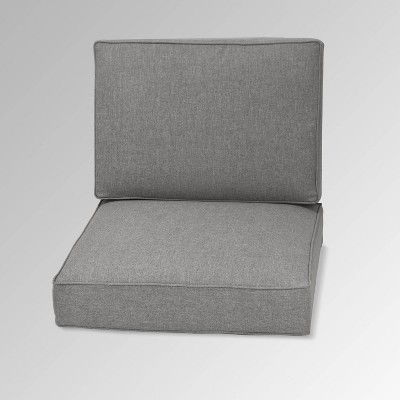 2pc Deep Seating Cushion - Monroe Replacement Cushion - Gray - Threshold™