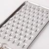 Unique Bargains Home Plastic Handle Vegetable Cheese Grater Zester Kitchen Slicers Silver Tone 1 Pc - 3 of 4