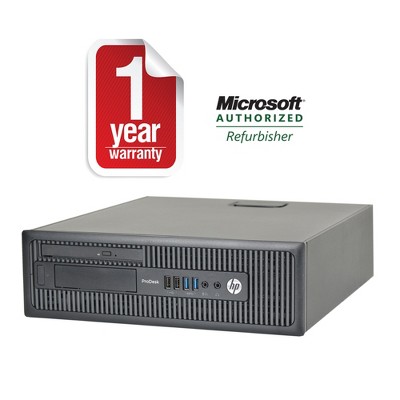 HP 400 G1-SFF Certified Pre-Owned PC, Core i7-4770 3.4GHz, 16GB, 512GB SSD, DVDRW, Win10P64, Manufacture Refurbished