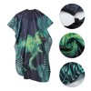 Unique Bargains Kid's Dinosaur Hair Cut Barber Cape Black Green 1 Pc - 3 of 4