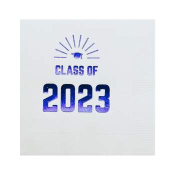 Paper Frenzy Paper Frenzy Graduation Party Napkins Class of 2023 - 25 pack