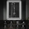 LED Bathroom Mirror with Lights-Anti-Fog Dimmable 3-Color Smart Vanity Mirror, Wall Mounted with Memory Function - 2 of 4