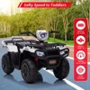 Coucheta 12V Kids Ride-On ATV, Electric Quad with 2.2 MPH Safety Speed, LED Lights & Music - 3 of 4