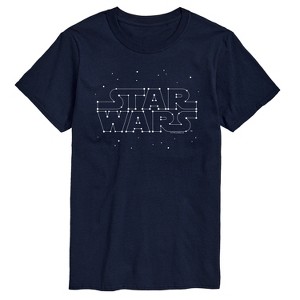 Men's - Star Wars - Constellation Logo Short Sleeve Graphic T-Shirt - 1 of 4