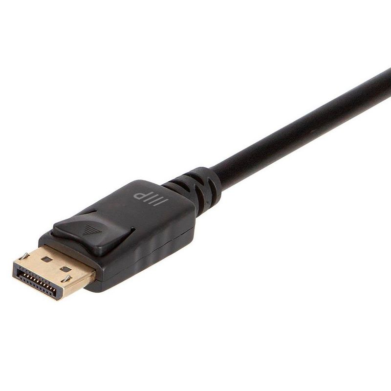 Monoprice DisplayPort to HDTV Cable - 2 Meter - Black | 4K@60Hz - Select Series, 3 of 7