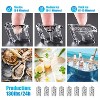 Acekool Commercial Ice Maker Machine, 130Lbs/24H with 27Lbs Storage Bin, Clear Ice Cubes & Automatic Cleaning for Restaurants and Home - 2 of 4