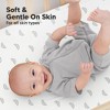 KeaBabies 2pk Soothe Fitted Crib Sheets Neutral, Organic Baby Crib Sheets, Fits Standard Nursery Baby Mattress - 4 of 4