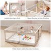 Pro Goleem Baby Playpen with Mat, 59x59 in Playpen for Babies and Toddlers - 3 of 3