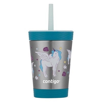 Contigo Kids Stainless Steel Kids Spill-Proof Tumbler with Straw