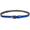 INSPIRE CHIC Women's Oval-Shaped Hollow Alloy Buckle Multicolor Classic Skinny Belt - 2 of 4