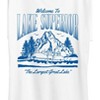 Women's - Peanuts - Welcome To Lake Superior Snoopy And Woodstocks Short Sleeve Graphic T-Shirt - 2 of 4