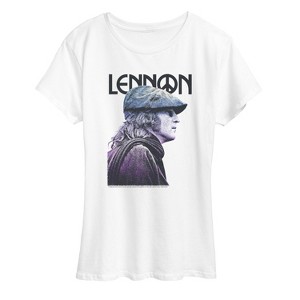 Women's - John Lennon - Lennon Peace Short Sleeve Graphic T-Shirt - 1 of 4
