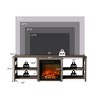 HOMLUX Fireplace TV Stand for up to 75" TV with Storage Shelves - 3 of 4