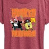 Women's - SpongeBob SquarePants - Hooked On Halloween Short Sleeve Graphic T-Shirt - 2 of 4