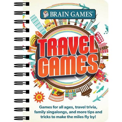 Brain Games Mini - Travel Games - (Spiral Bound)