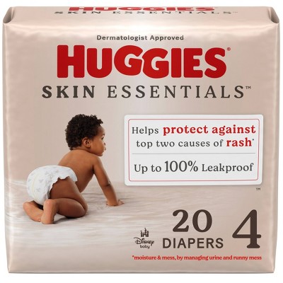 Image of Huggies Skin Essentials Diapers - Size 4 - 20ct