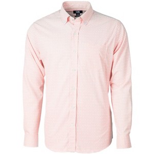Cutter & Buck Versatech Tattersall Stretch Mens Long Sleeve Dress Shirt - 1 of 2