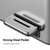 Dual Compartment Stainless Steel Step Trash Can – Kitchen Garbage & Recycling Bin with Soft-Close Lids & Removable Buckets - 4 of 4