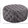 Meridian Furniture,Addison Velvet Ottoman/Bench - 3 of 4