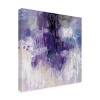 Trademark Fine Art -Silvia Vassileva 'Violet Rain' Canvas Art - 4 of 4
