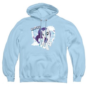 Men's My Little Pony Tv Rarity Pull-Over Hoodie - 1 of 4