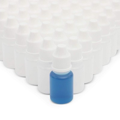 Bright Creations 50-Pack Squeezable Dropper Bottles for Paint Glue Glaze DIY Art and Crafts, 0.27 oz