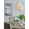 Coenbell Rattan Pendant Beige - Signature Design by Ashley: Bohemian Dome-Shaped Ceiling Light - 2 of 4