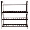 KTMBDW Stackable Shoe Rack, 4 Tier Bamboo Shoes Rack Storage Shelf, Holds up to 16 Pairs Shoes for Living room, Entryway, Small Spaces - 4 of 4