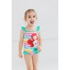 Disney The Little Mermaid Princess Ariel Girls One Piece Bathing Suit Little Kid to Big Kid - 2 of 4