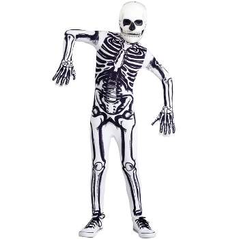 HalloweenCostumes.com White Skeleton Costume for Kids