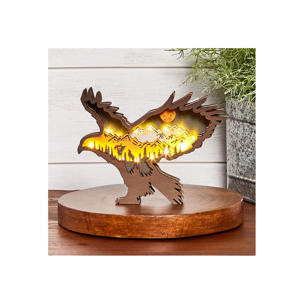 The Lakeside Collection Lighted Woodland Animals - - thumbnail 3