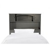 AFI Furnishings Newport Twin Extra Long Traditional Bed with Open Footboard and Turbo Charger in Grey - 2 of 4