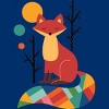 Men's Design By Humans Rainbow Fox By AndyWestface T-Shirt - 2 of 3