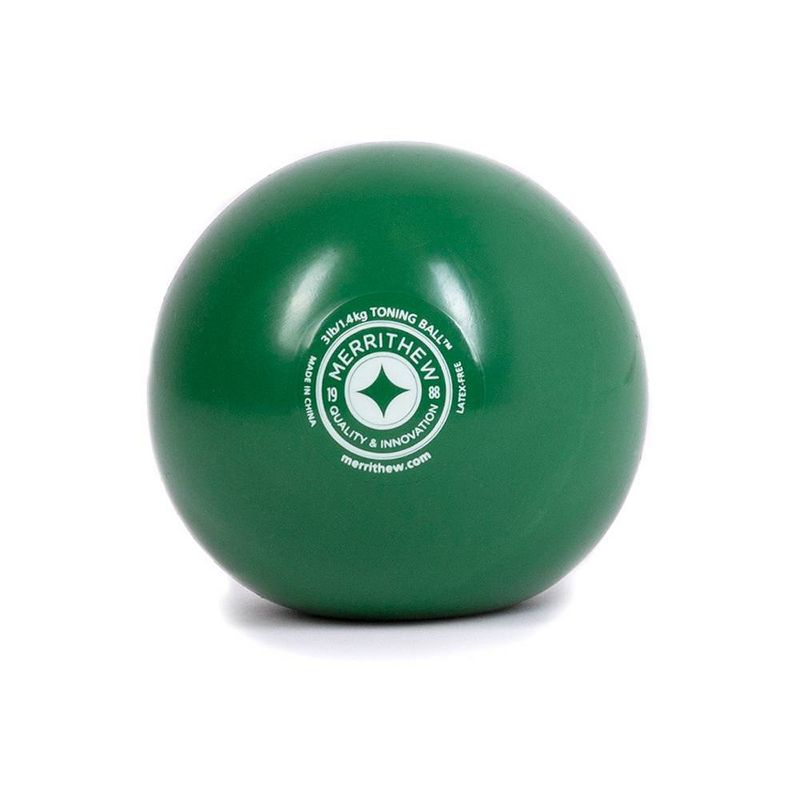 Stott Pilates Toning Ball 3lbs - Green, 1 of 5